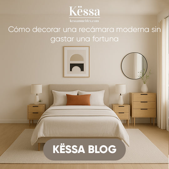 Cómo decorar una recámara moderna sin gastar una fortuna