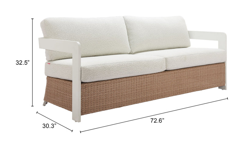 Sofa Exterior Gelo - Blanco