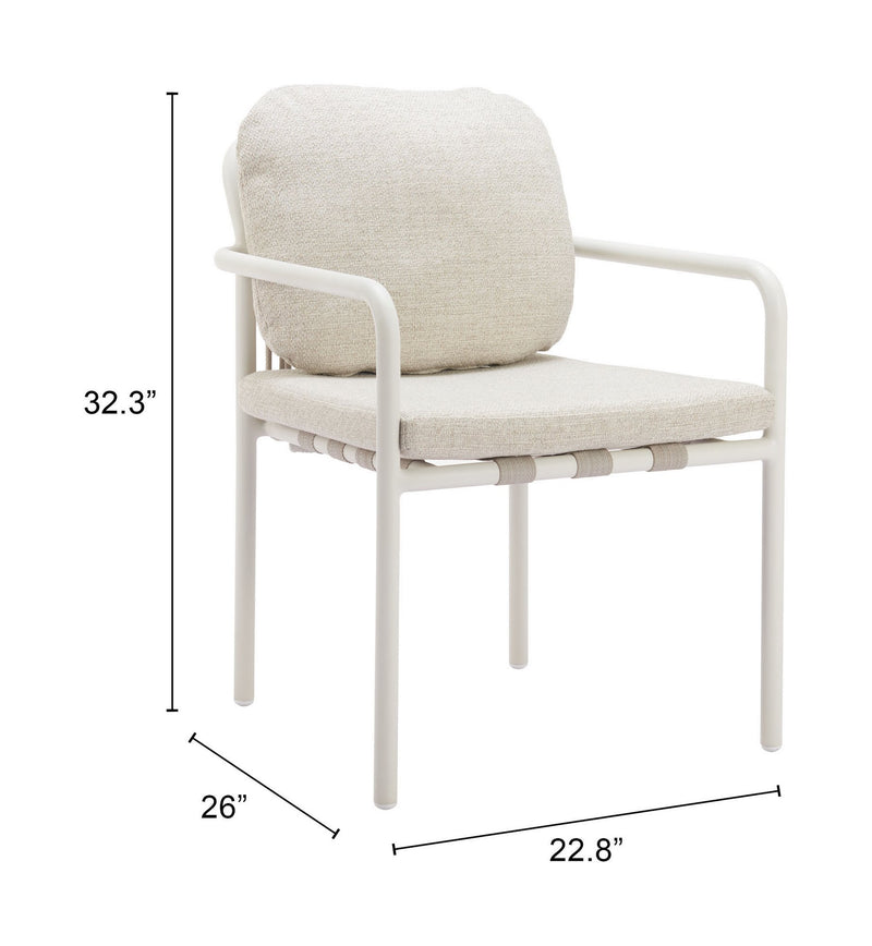 Silla Exterior Aite - Blanco
