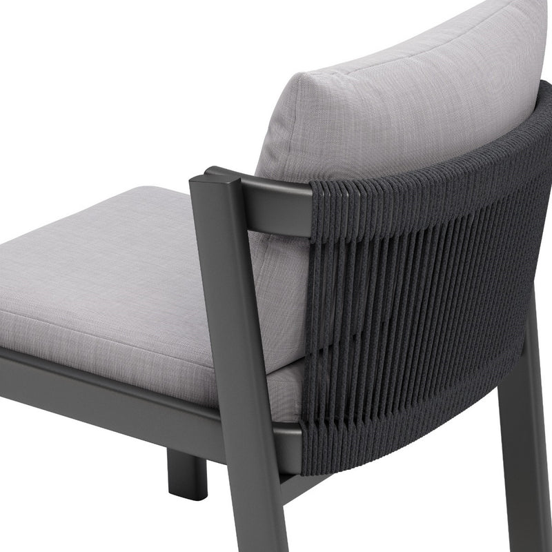 Silla de Comedor Exterior Horizon - Gris