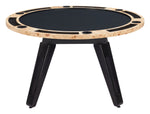 Mesa de Comedor Burl - Negro