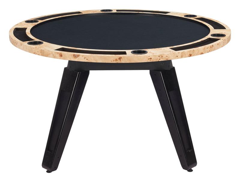 Mesa de Comedor Burl - Negro