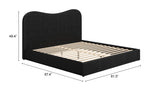 Cama King Size Sele - Negro