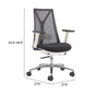 Silla de Oficina Hasso - Negro