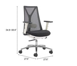 Silla de Oficina Hasso - Negro