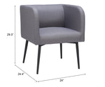 Silla de Comedor Horbat - Gris