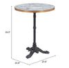 Mesa de Comedor Exterior Gazebo 1 - Negro