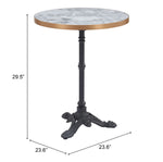 Mesa de Comedor Exterior Gazebo 1 - Negro