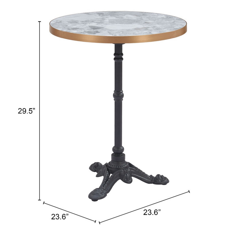 Mesa de Comedor Exterior Gazebo 1 - Negro