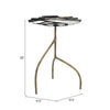 Mesa Lateral Baia - Bronce