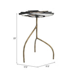 Mesa Lateral Baia - Bronce