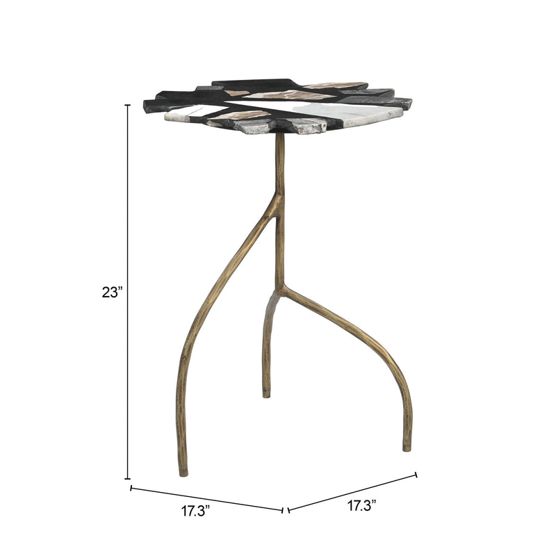 Mesa Lateral Baia - Bronce