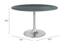 Mesa de Comedor Metropolis - Plateado