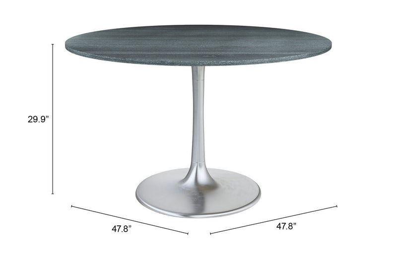 Mesa de Comedor Metropolis - Plateado