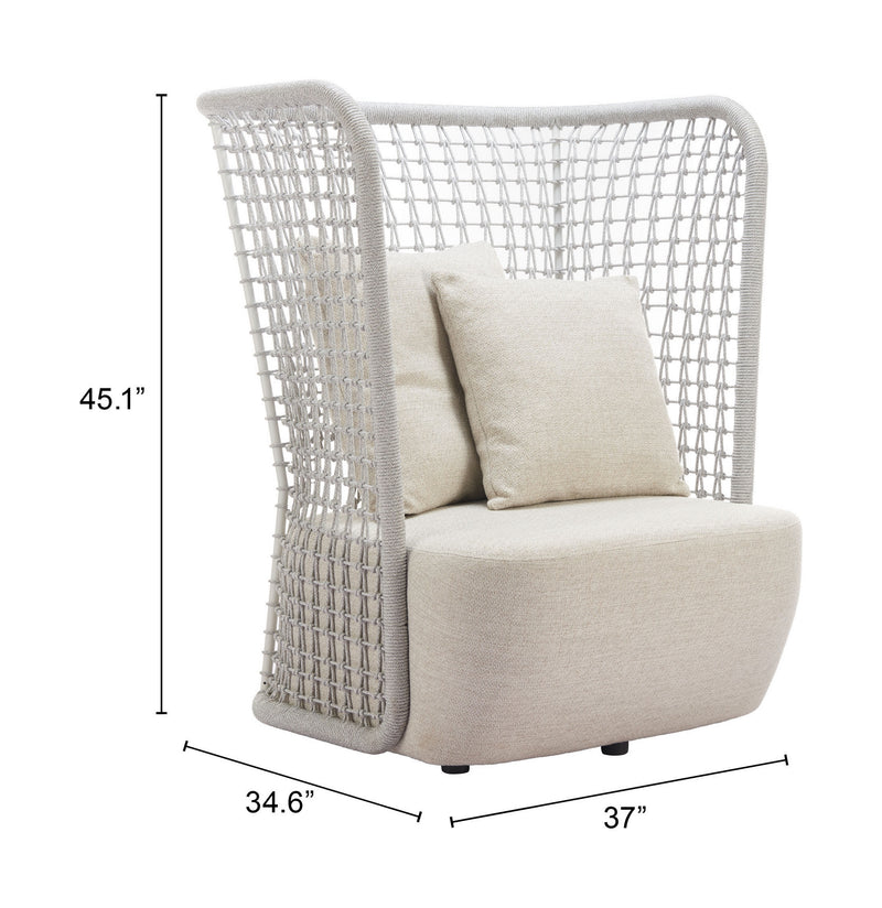 Sillon Exterior Hudu - Gris