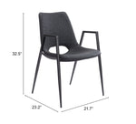 Silla de Comedor Dede - Negro