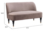 Love Seat Bintulu - Gris