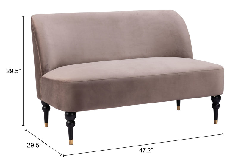 Love Seat Bintulu - Gris