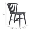 Silla Exterior Shio - Negro