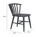 Silla Exterior Shio - Negro