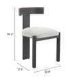 Silla Tiana - Negro