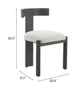 Silla Tiana - Negro