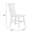 Silla Exterior Zelein - Blanco