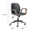 Silla de Oficina Ali - Negro