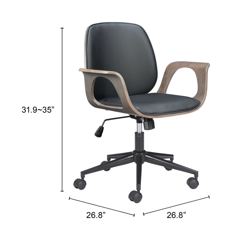 Silla de Oficina Ali - Negro