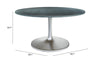 Mesa de Comedor Metropolis 2 - Plateado