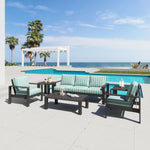Mesa Lateral Exterior Rolig - Negro