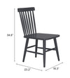 Silla Exterior Zelein - Negro