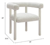 Silla de Comedor Exterior Sunbath - Blanco