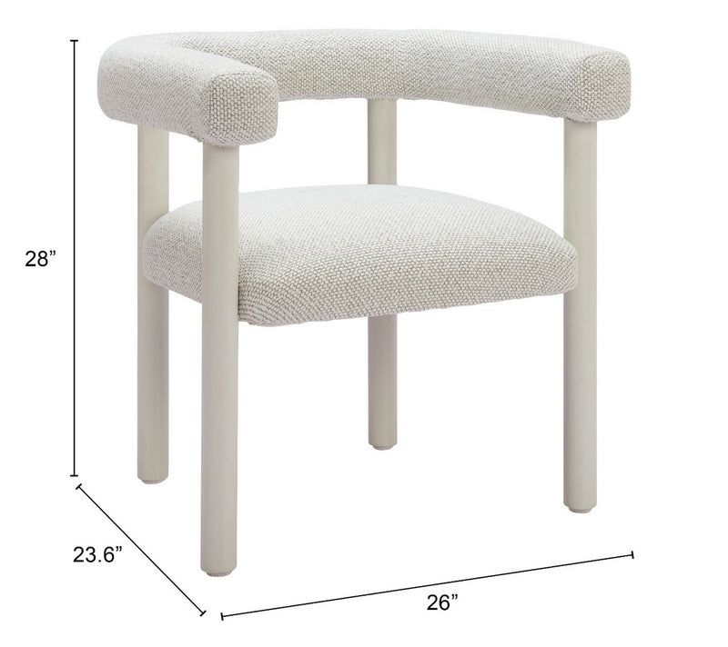 Silla de Comedor Exterior Sunbath - Blanco