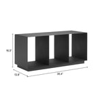 Mesa de Centro Exterior Kokos - Negro