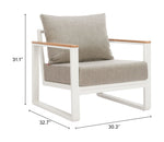 Sillon Exterior Welt - Blanco