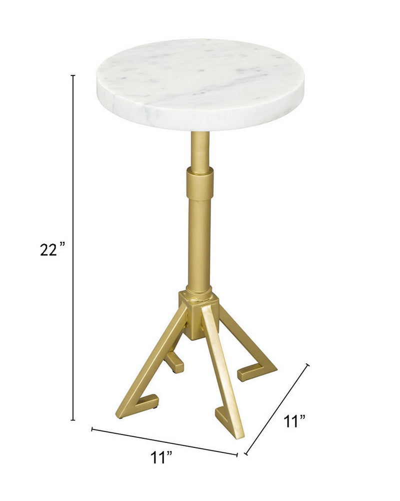 Mesa Lateral Maurice - Blanco