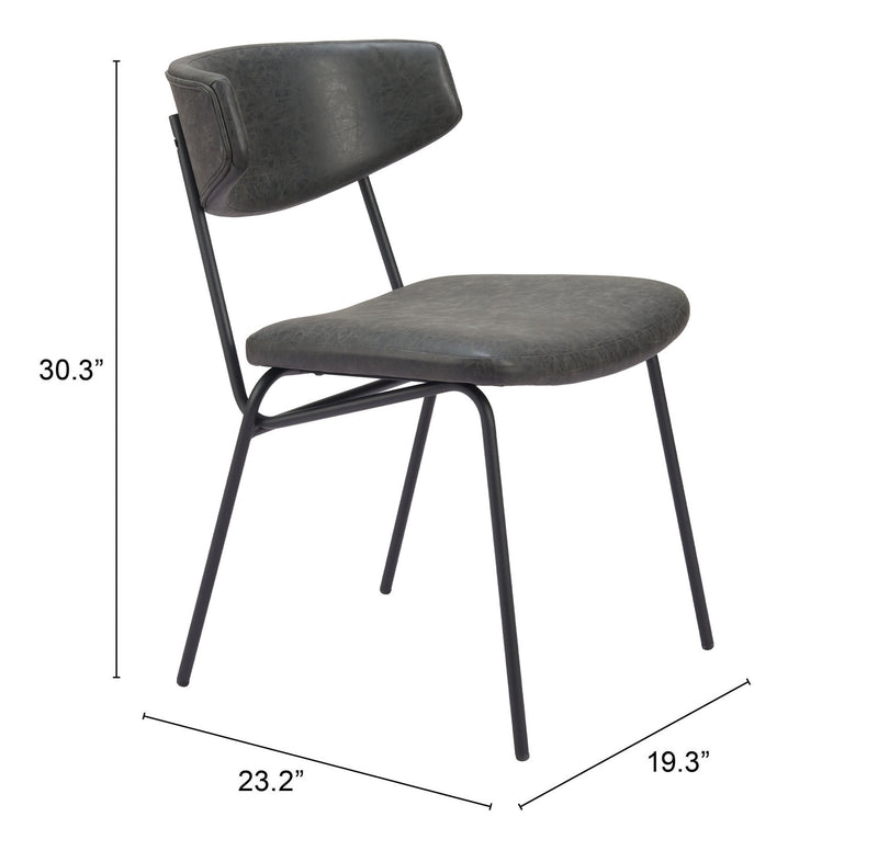 Silla de Comedor Charon - Gris