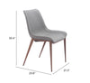 Silla de Comedor Magnus - Gris