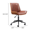 Silla de Oficina Maker - Cafe