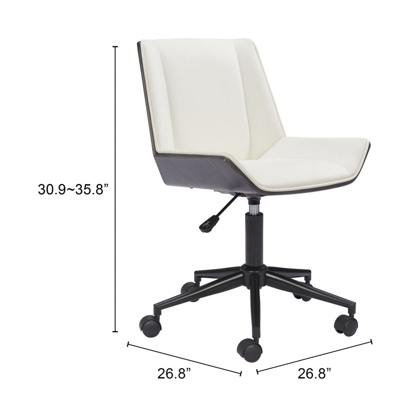Silla de Oficina Maker - Blanco