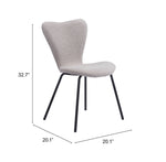 Silla de Comedor Thibideaux - Gris