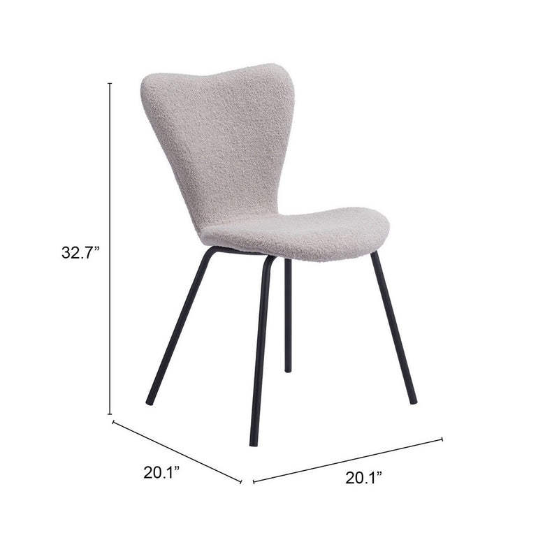 Silla de Comedor Thibideaux - Gris