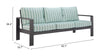 Sofa Exterior Rolig - Negro
