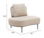 Sillon Exterior Ruhe - Beige