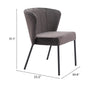 Silla de Comedor Aimee - Gris