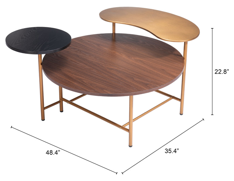 Mesa de Centro Viken - Dorado