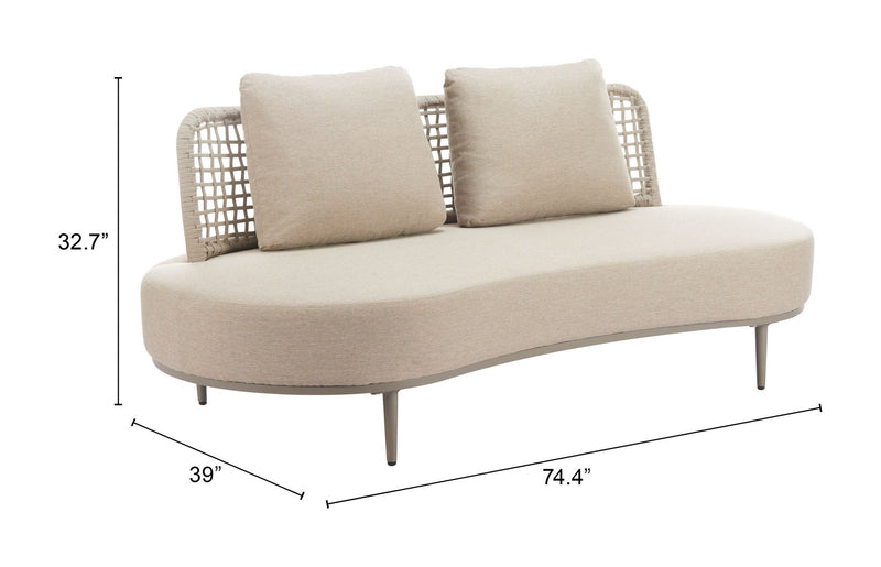 Sofa Exterior Ruhe - Beige