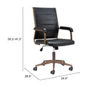 Silla de Oficina Auction - Negro