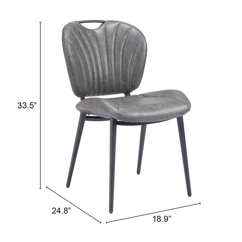 Silla de Comedor Terrence - Gris